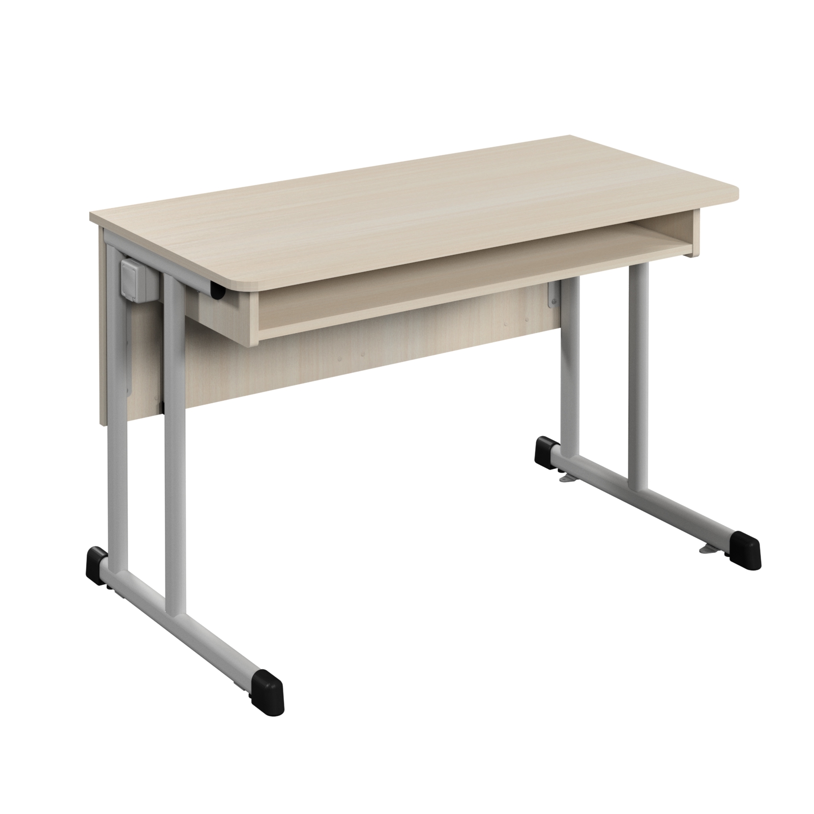 Стіл учнів. лаборатор.,ростова №6,1200х600х760мм,з розетками, з кронштейном для підводу елект. дротів, каркас – посилена плоскоовал.труба, ЕТЕРНО ТРЕЙД (100305)